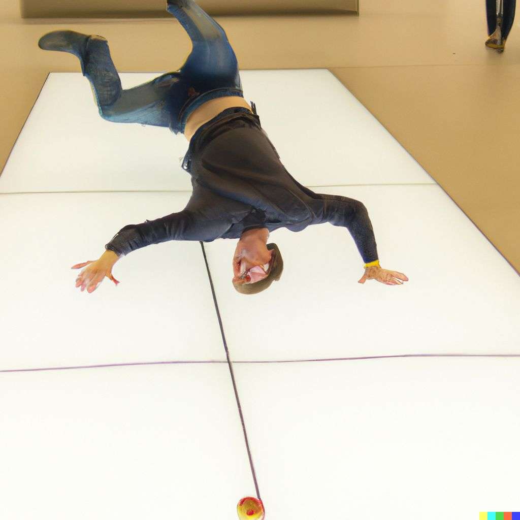 the discovery of gravity in an Apple Store